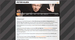 Desktop Screenshot of peterklien.at