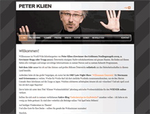 Tablet Screenshot of peterklien.at